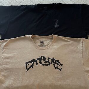 Empyre Black and Tan Graphic T-Shirts 3XL